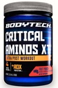 BODYTECHクリティカルアミノXTイントラ/ポストワークアウトパウダー おいしいフルーツパンチ風味 - 筋肉の回復をサポートし、最適な結果のパフォーマンスを向上させるために処方(15.9オンス/ 45のサービング)
