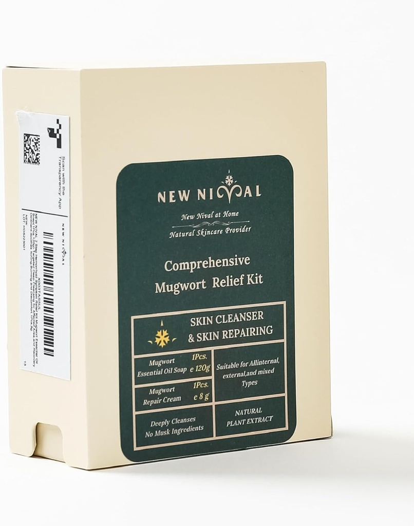 2つのステップ痔の症状の救助のキット。Mugwortの精油の石鹸(1Pcs、120g) - 感染した区域、および回復軟膏痛みのかゆみ、曲がることおよび不快感のための深い清潔になること。1Pcs、8g。