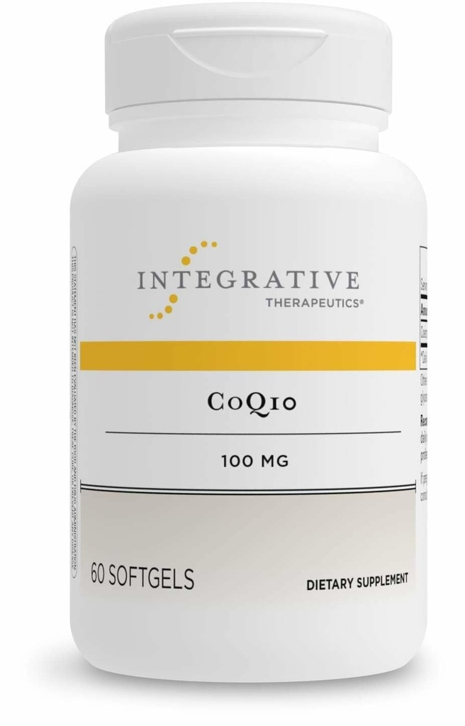 Integrative Therapeutics CoQ10 (100mg) - セルラーエナジー、ハート&脳の健康サポートサプリメント 大人用* - 60 Softgels(60のサービング)