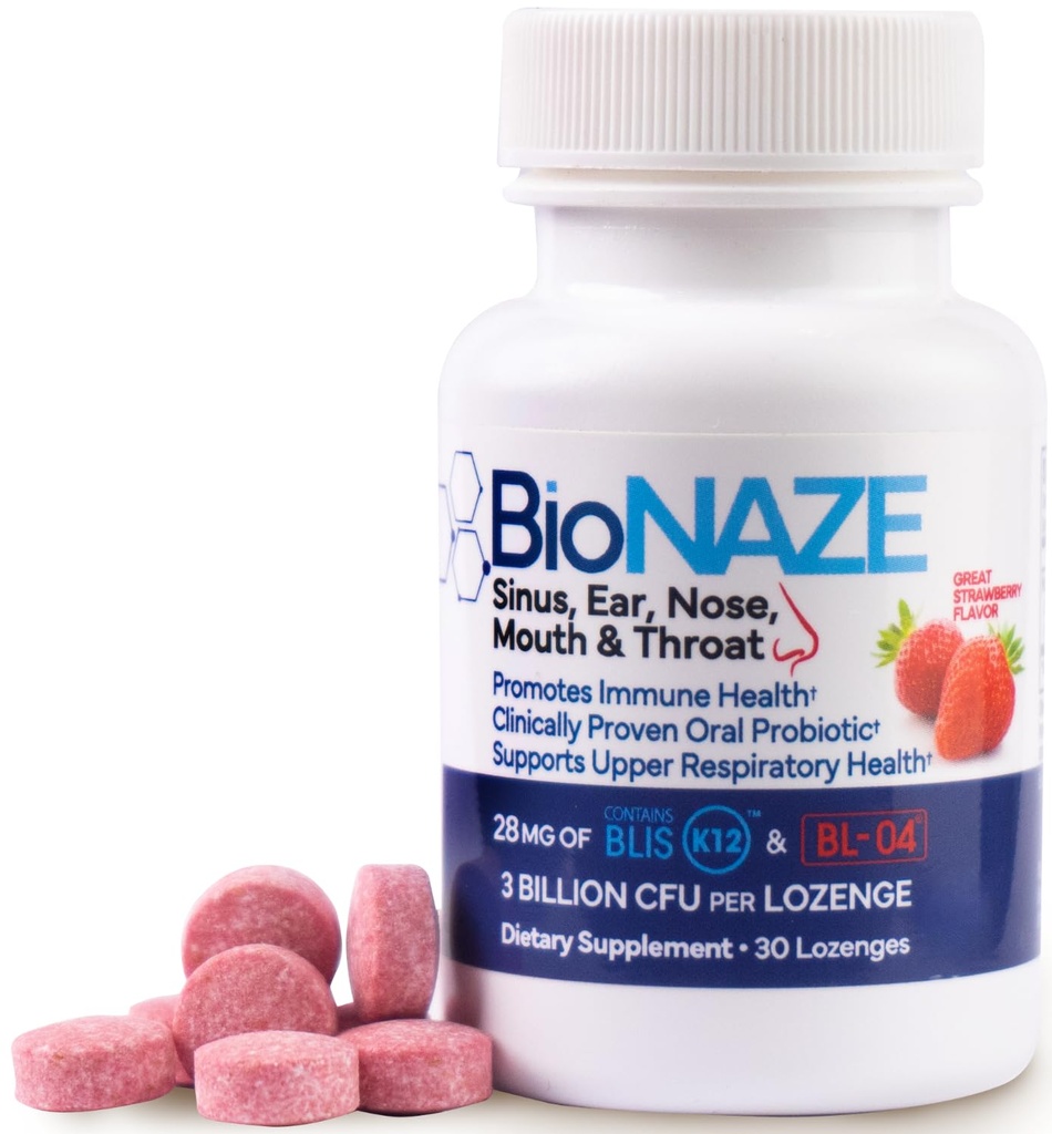Sinus、Tonsilの石、悪いBreath、ポストのNasalの滴り、喉、口、歯及びガットのための口頭Probiotic BLIS K12及びBL-04は-口頭及び呼吸器の健康を改善します。 臨床的に証明されたプロバイオティクスの緊張30のct