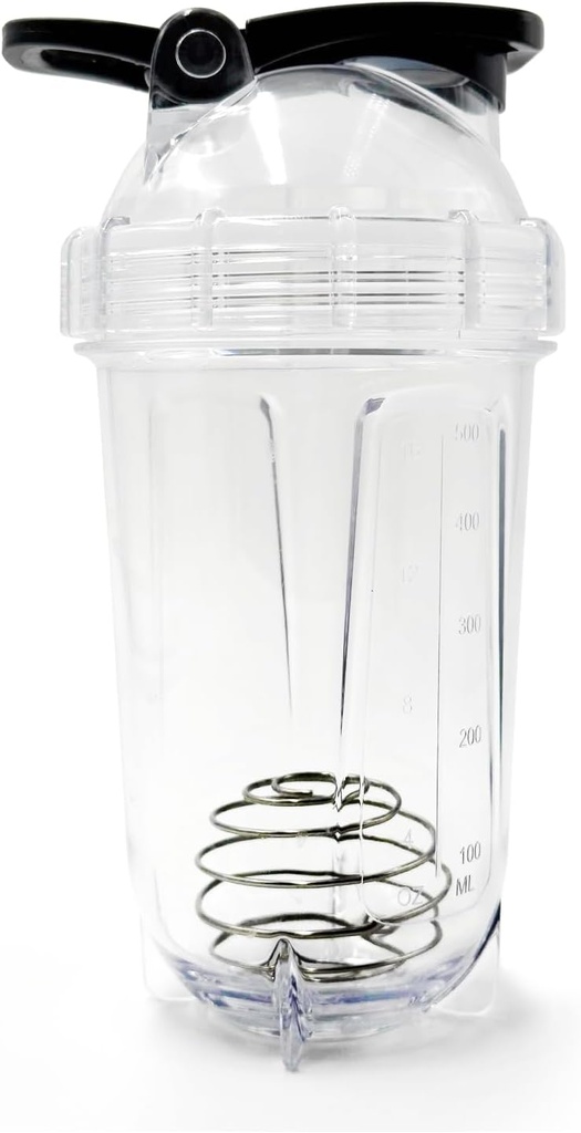 ミキサーのシェーカーのびん、500ml/16ozのディッシュウォッシャーの金庫、Shatterproofのポータブルのプレワークアウトのウィーの蛋白質の飲み物のコップ、ミックスのカクテル シェイクス、男性女性のための贈り物、大人のための白い象の贈り物