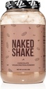 Naked Shake - チョコレートプロテインパウダー - 植物ベースのプロテインシェイクとMctオイル、グルテンフリー、大豆フリー、Gmosや人工甘味料なし - 30サービング