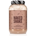 Naked Shake - チョコレートプロテインパウダー - 植物ベースのプロテインシェイクとMctオイル、グルテンフリー、大豆フリー、Gmosや人工甘味料なし - 30サービング