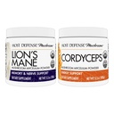 ライオンのマネの粉、3.5 oz 及び Cordyceps の粉、3.5 oz -サポート 脳の健康、記憶及び焦点-サポート免疫の健康及びエネルギー*