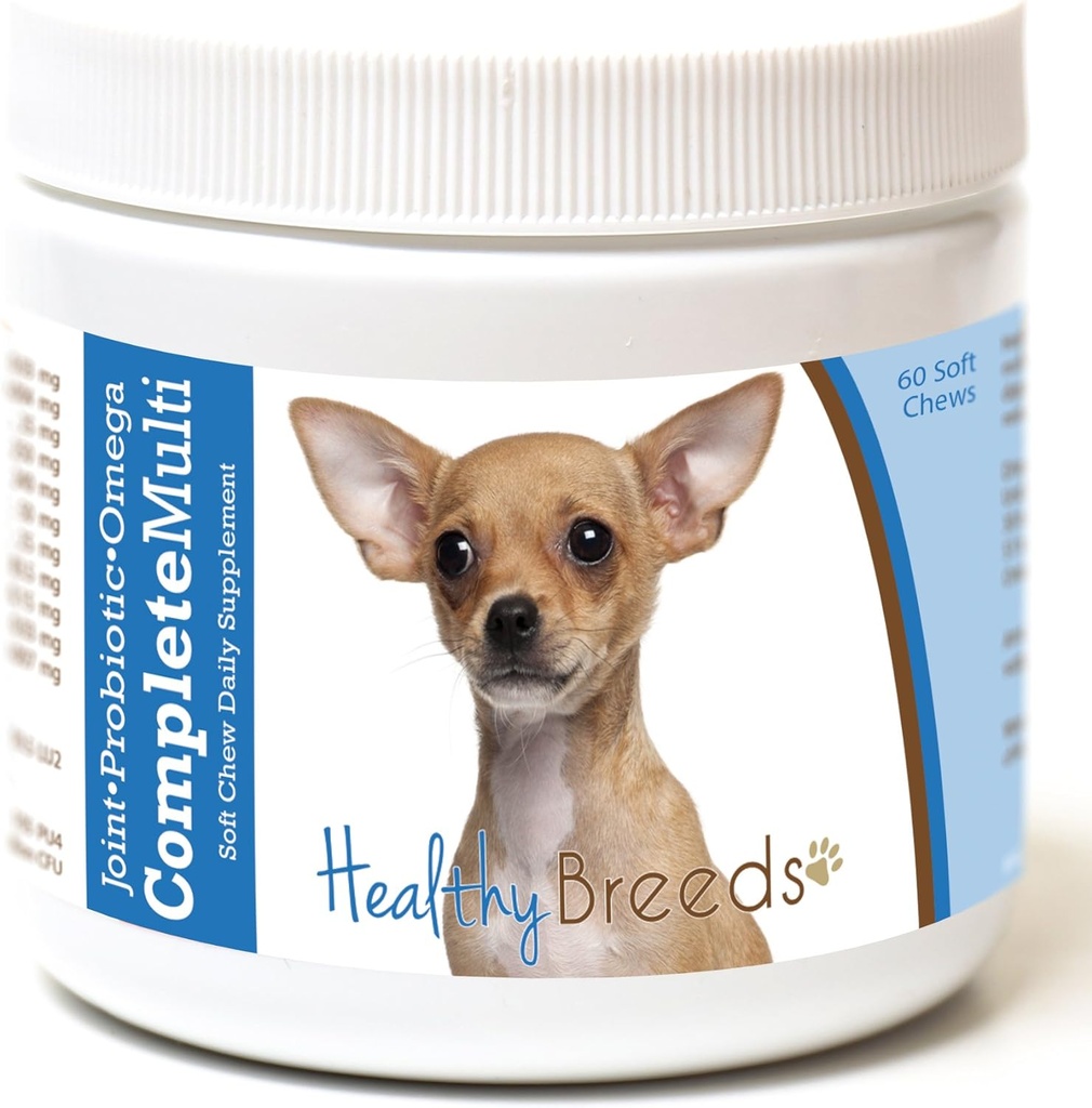 Healthy Breeds Chihuahua All in One Multivitamin Soft Chew 60 Count