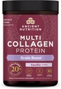Ancient Nutrition Collagen Powder Protein, Multi Collagen Protein, Hydrolyzed Collagen Peptides Supports Skin and Nails, Joint Supplement (Brain Boost, 45 Servings)
