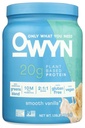 OWYN だけ植物ベースの蛋白質の粉、滑らかなバニラ、1.05 lbs を必要とするもの