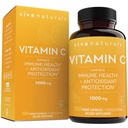 VivaナチュラルビタミンC、1000mg、250ベジタリアンカプセル - シトラスバイオフラボノイド&ローズヒップ、免疫サポート&抗酸化保護のための非GMO