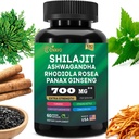 Shilajit純粋なヒマラヤ9000MG、Ashwagandha 2000MG、Rhodiola Rosea 1000MG、Panax Ginseng 1500MG、Turmeric 500MG、Gingko Biloba 500MG、Stinginginging Nettle 250MG、Cordycepsのきのこの500MG