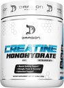 ドラゴンファーマ Creatine Monohydrate、援助筋肉回復、ポスト ワークアウトの補足、酸化防止サポート(60のサービング、Unflavored)