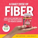 大人のための砂糖の自由なプレバイオティック繊維のガミーは女性人のためのベリーの味の植物の補足を混合しました、毎日の消化の健康の規則60の計算(パッケージ1)