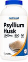 サービング、500のカプセルごとのNutricostのPsylliumのHumsk 1500mg -非GMO及びグルテンフリー