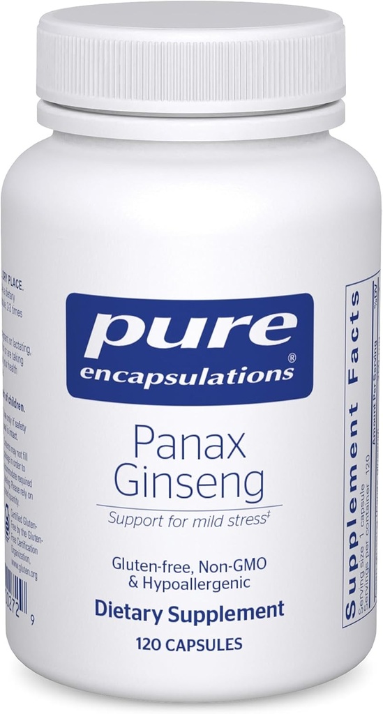 純粋なカプセル封入PanaxのGinsengの  Hypoallergenicの補足はボディが時折物理的な圧力に合わせるのを助けます*   120のカプセル