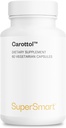Supersmart - Carottol(高度な式) - Carotenoidコンプレックスサプリメント - Beta Carotene、Lutein、Zeaxanthinと  非GMO&グルテンフリー - 60ベジタリアンカプセル