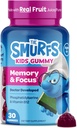 キッズ向けSmurfs Focus Gummies | キッズフォーカスとフォスファチジルセリンのこだわりのサプリメント | 本物のフルーツで作られている | ドクター開発 | GMOなし 人工的な味や色 | 30 ガミー