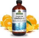 Nature's Answer Liquid Omega-3 | EPA/DHA 栄養補助食品の深海魚油 | 心血管サポート | 防腐剤・グルテンフリー 16oz (パック 1)