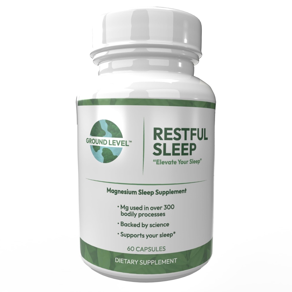 大人プラスのMelatonin、Chamomile、レモンバーム、パッションフラワー、およびValerian Rootのための高度の睡眠のブレンド、企業の一流の200mgマグネシウムおよびL-テアニンが付いている地上のレベル残りの睡眠の方式