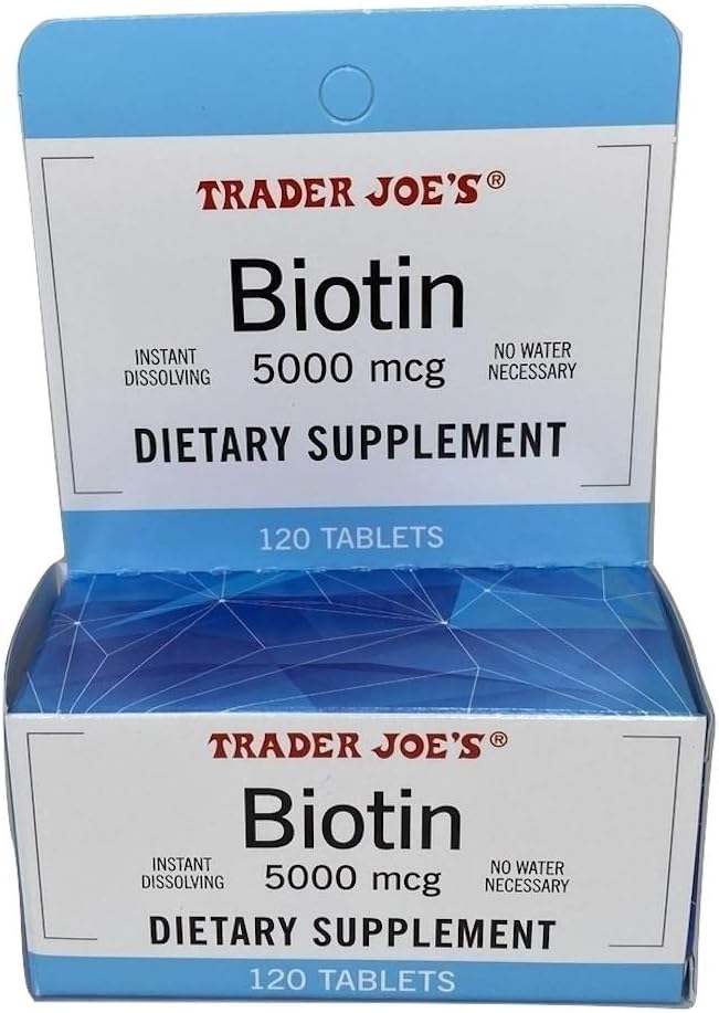 Trader JoeのBiotin 5000のmcgの食事療法の補足