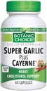 Botanic Choice Super Garlic Plus Cayenne, 60 Capsules