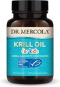 子供のためのMercola Krill オイル - 320 mg Krill オイル - MSC 認定 - サポート 脳 & ボディ 開発 - 吸収のための Phospholipid フォーム - 非 GMO、グルテンフリー & 大豆 - 60 カプセル