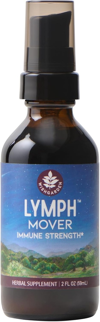 WishGardenのハーブのリンパ母の免疫力-免疫サポートのためのEchinaceaの自然な草のリンパ下水およびリンパ節の補足、サポート健康なリンパ系機能、2oz