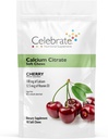Celebrate Vitamins Bariatric 500mg Calcium Citrate Soft Chews with 500 IU Vitamin D3 – Essential for Gastric Bypass Patients & Bone Health - Sugar & Gluten Free, Cherry (90 Chews)