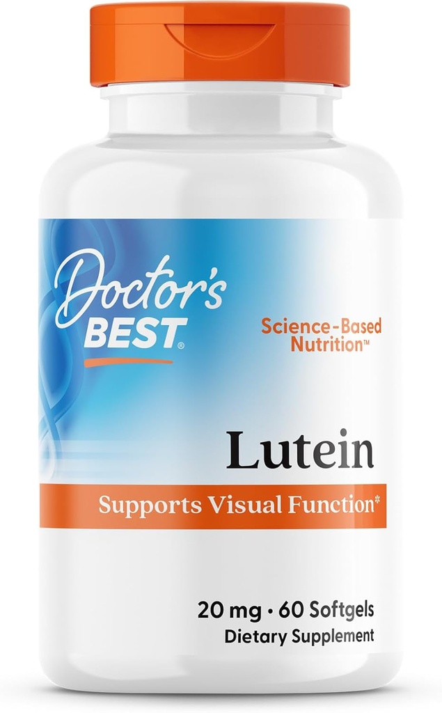 医師のベストルテインとグルテンフリー、ビジョンサポート、60 Softgels