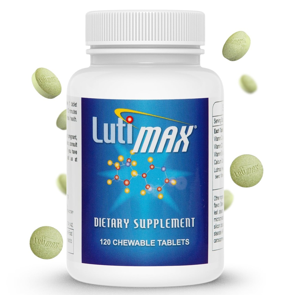 Lutimax Luteolin Complex w/Rutin - 免疫サポート脳サプリメント - Bioflavonoids w/Vitamin C、D&E関節、筋肉、および食物の問題 - 抗酸化剤サプリメント w/免疫サポート - 120錠