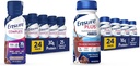 Ensure COMPLETE Nutrition Shake & Ensure Plus Nutrition Shake With Fiber, 16 Grams of Protein, Meal Replacement Liquid, Milk Chocolate, gluten free, 8 Fl Oz (Pack of 24)