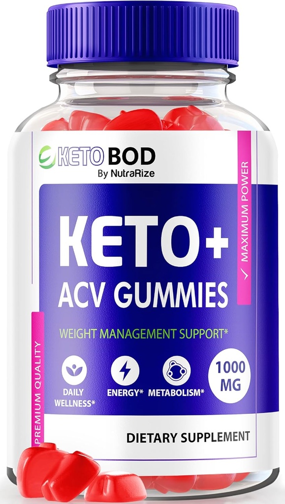 NutraRize KetoBod Keto ACV Gummies, Keto BOD Keto + ACV, Ketobodz Apple Cider Vinegar, KetobodACV 1000MG, Keto Body Plus ACV Gummy, 公式 Ketobodketo レビュー (60 Gummies)