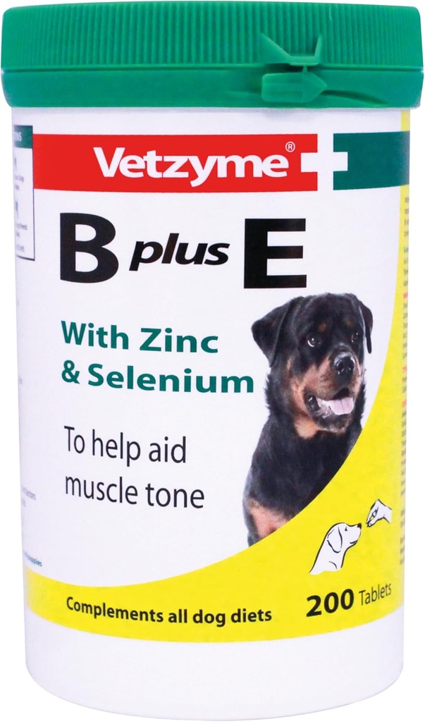 Vetzyme犬B + E 200錠