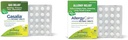 Boiron Gasalia Tablets 60 Count and AllergyCalm Tablets 60 Count for Relief from Gas, Bloating, Allergies, and Hay Fever