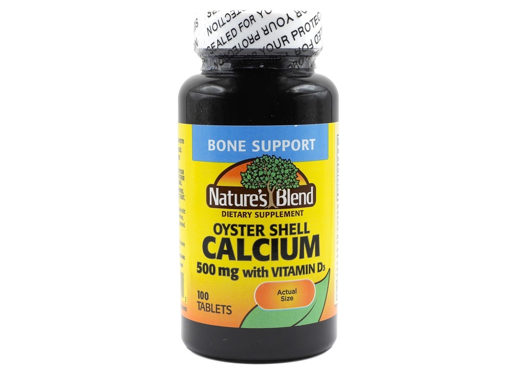 Oyster Shell Calcium with D3 100 タブ