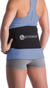 ActiveWrap - 背中の痛み、腫れ、捻挫、スパズム、緊張などの回復可能なアイスパックのためのバックアップアイスパック、ホット&コールドセラピー、小型/中