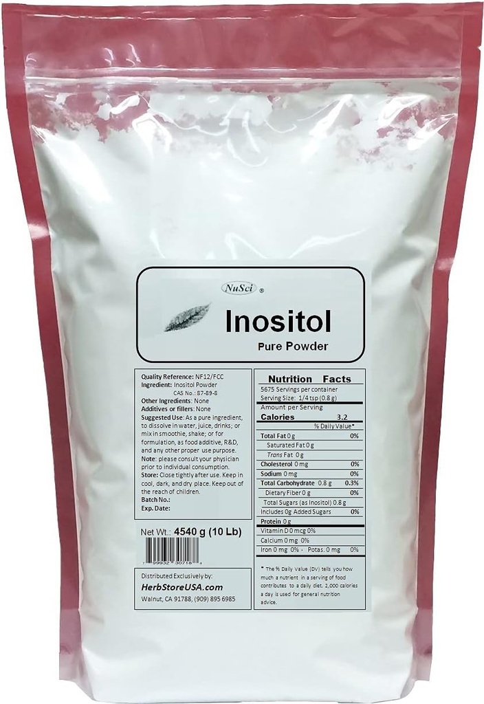 Inositolのバルク純粋な粉NF12及びFCCの質の標準(4540g (10 Lb)