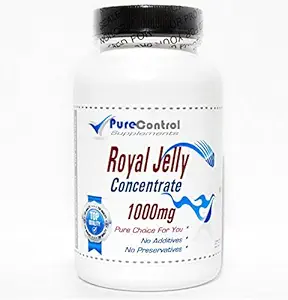 ロイヤルゼリーは1000mg / 100カプセルを集中 // ピュアコントロールサプリメントで //