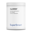 Supersmart OptiMSM (特許を取られた及び高い純度の方式) - メチル スルホニル メタン MSM パウダーサプリメント | ビーガン&グルテンフリー - 200 g