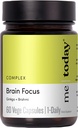 me today Brain Supplements for Memory and Focus in Adults – Vegan Friendly Capsules with Ginkgo & Brahmi for Mental Clarity, Memory Boost, and Cognitive Support, 60 Servings
