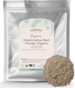 Starwest Botanicals Organic Marshmallow Root Powder - 乾燥ハーブティー、カプセル、ハーブブレンド、認定コーシャ、非GMO - バルク1ポンドバッグ