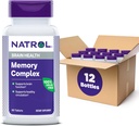 ニンゴBiloba 120mgとビタミンB、脳の健康とメモリサポートのための栄養補助食品、60錠、30日の供給(パッケージ12)
