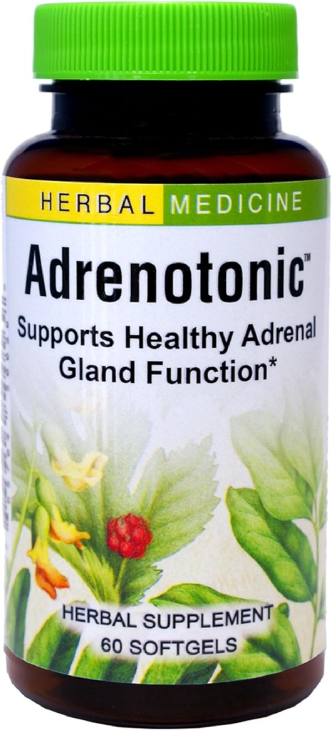 ハーブ、等。 Adrenotonic - 副腎の健康サポートのためのハーブサプリメント - 男性と女性のためのエネルギーサポートサプリメント - 60 Softgels(60のサービング)