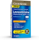 よい感覚のLevocetirizineのDihydrochlorideのタブレット、Antihistamine、5つのmg、35の計算(パッケージ1)