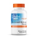 医師 ベスト Sustained-Release Niacin with niaXtend, サポート心の健康, 非GMO, グルテンフリー, ビーガン 120 錠