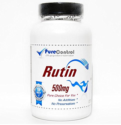 Rutin 500mg // 200カプセル // ピュアコントロールサプリメント