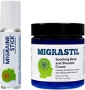 Migrastil Migraine スティック と soothing ネック & ショルダー クリーム