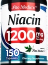 ラボ - Niacin - ビタミンb3-1200 mg/サービング、150カプセル - ビタミンb3ナイアシン - 超高吸収。