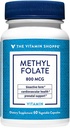 女性の健康のためのビタミンのShoppeのMethylfolate - 胎児サポート及び赤ん坊の開発 - 800 MCG (60の野菜カプセル)